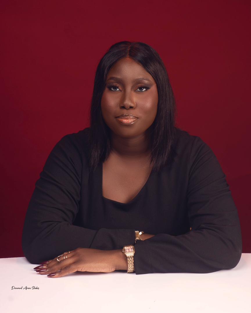 Portrait of Mrs. Edema Alaafiaoluwa Ajibike, Managing Director